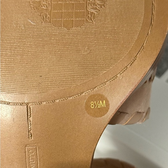 NWOB Vince Camuto Suraylin Truffle Taupe Heeled‎ Sandal - Picture 7 of 9